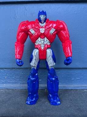 Hasbro 2013 Transformers Titan Hero Series Age of Extinction Optimus Prime 12-in